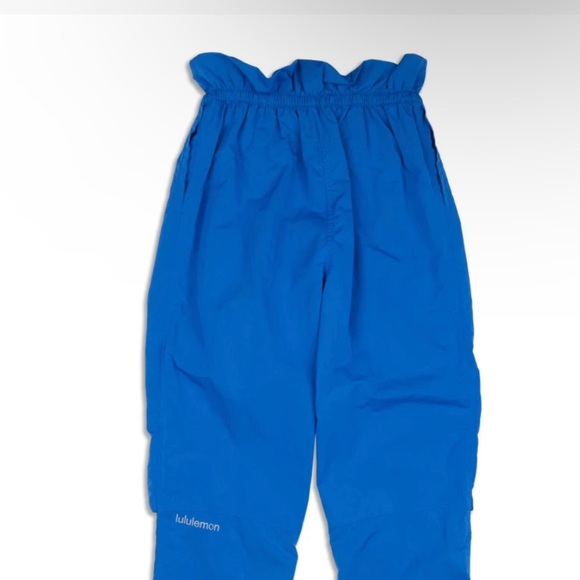 LULULEMON Break The Mold High Rise Crop Pants Blue 6 - Picture 2 of 8